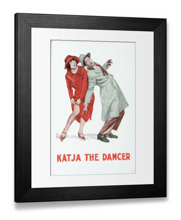 Framed Print : Katja The Dancer by Frederick Lonsdale & Harry Graham Framed Print : Katja The Dancer by Frederick Lonsdale & Harry Graham