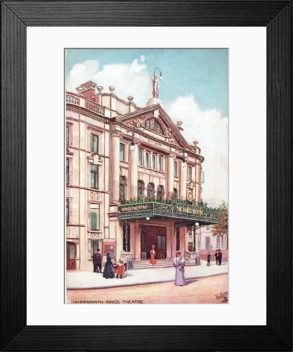 Framed Print : Kings Theatre, Hammersmith Framed Print : Kings Theatre, Hammersmith