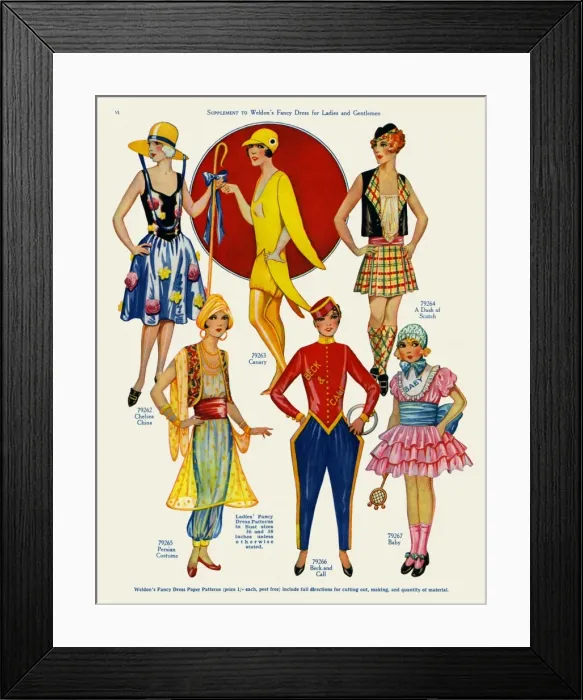 Framed Print : Fancy dress Framed Print : Fancy dress