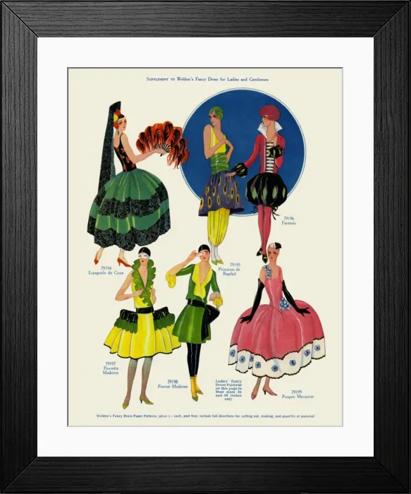 Framed Print : Fancy dress Framed Print : Fancy dress