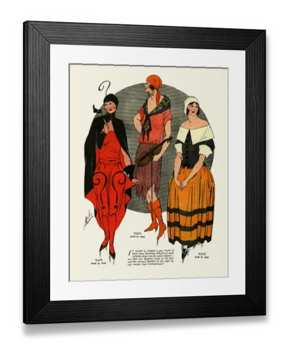 Framed Print : Fancy dress Framed Print : Fancy dress