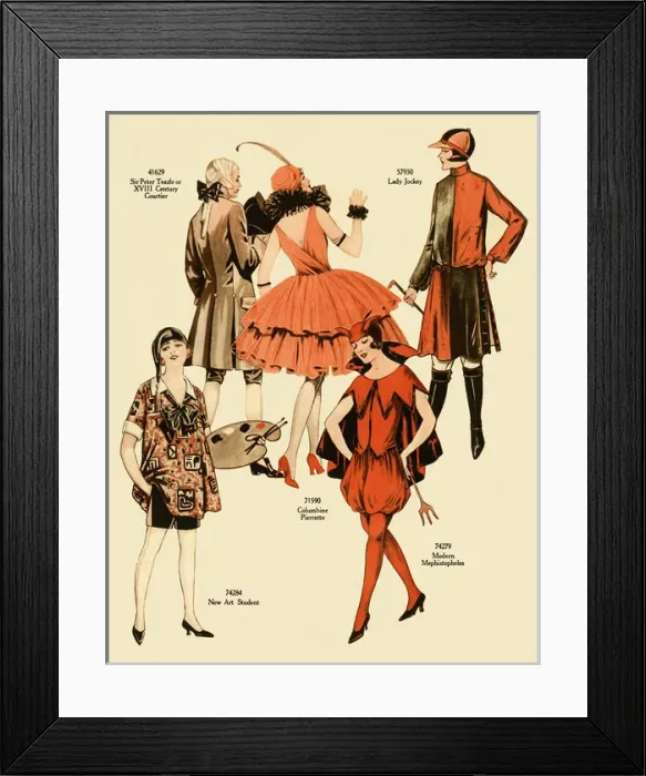 Framed Print : Fancy dress Framed Print : Fancy dress