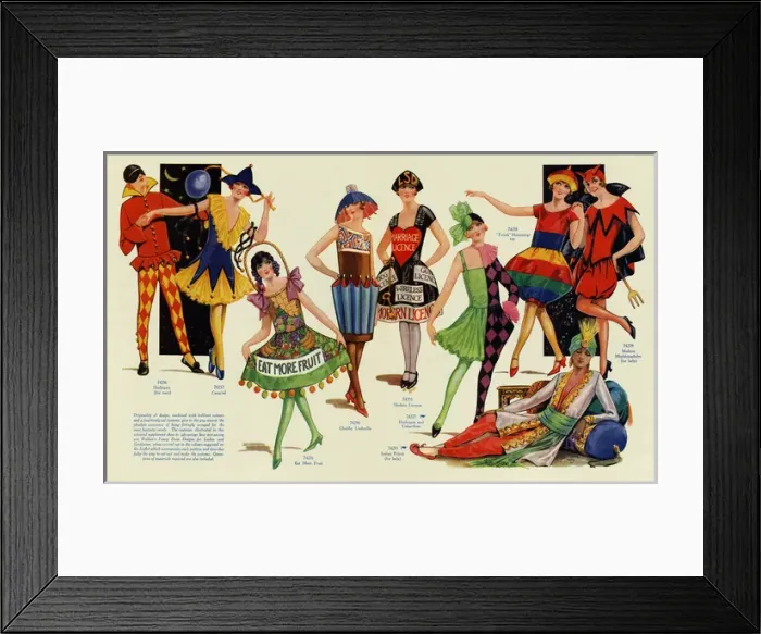 Framed Print : Fancy dress Framed Print : Fancy dress
