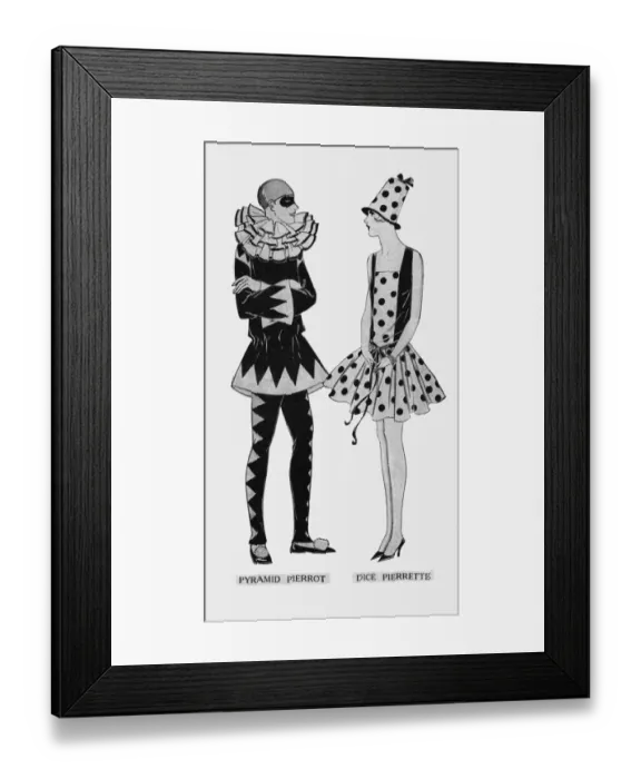 Framed Print : Fancy dress