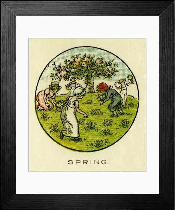 Framed Print : The Seasons. Spring Framed Print : The Seasons. Spring