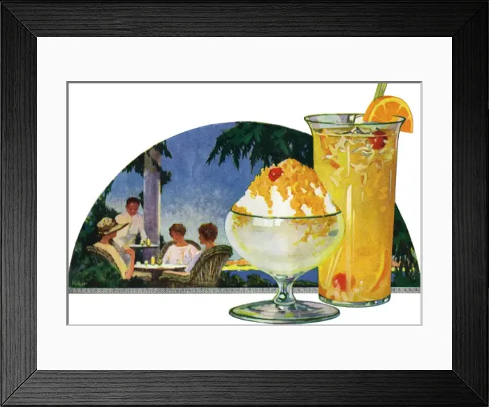 Framed Print : Hawaiian crushed pineapple Framed Print : Hawaiian crushed pineapple