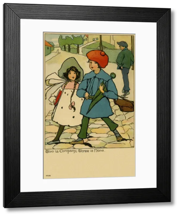 Framed Print : Twos company, threes none Framed Print : Twos company, threes none