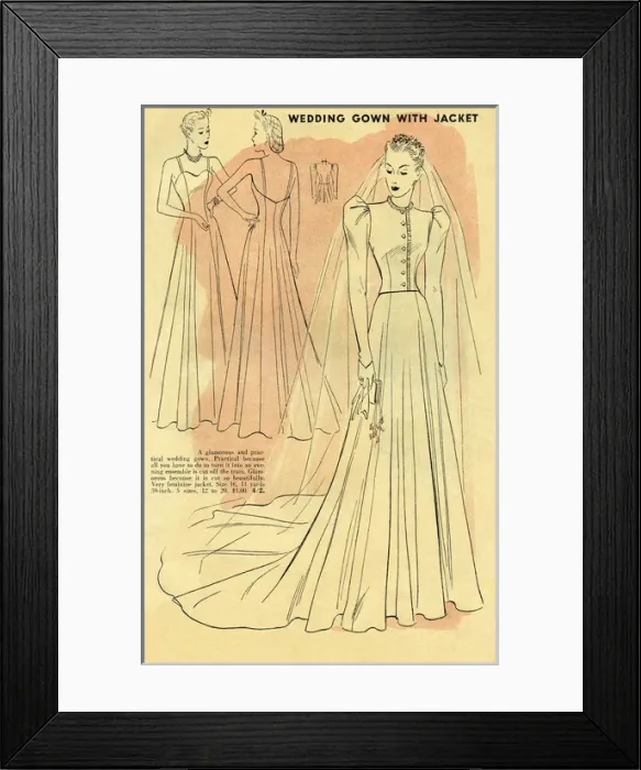 Framed Print : McCalls dress patterns Framed Print : McCalls dress patterns