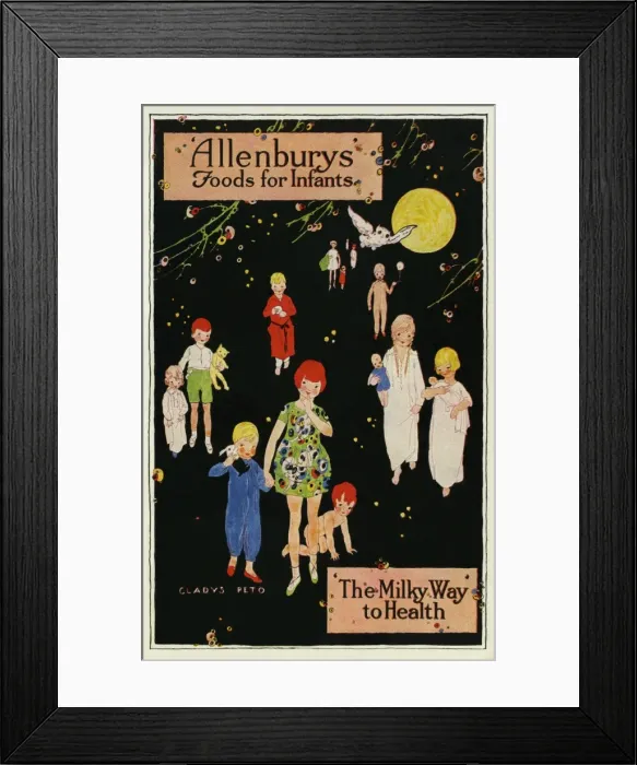 Framed Print : Allenburys Foods for Infants Framed Print : Allenburys Foods for Infants