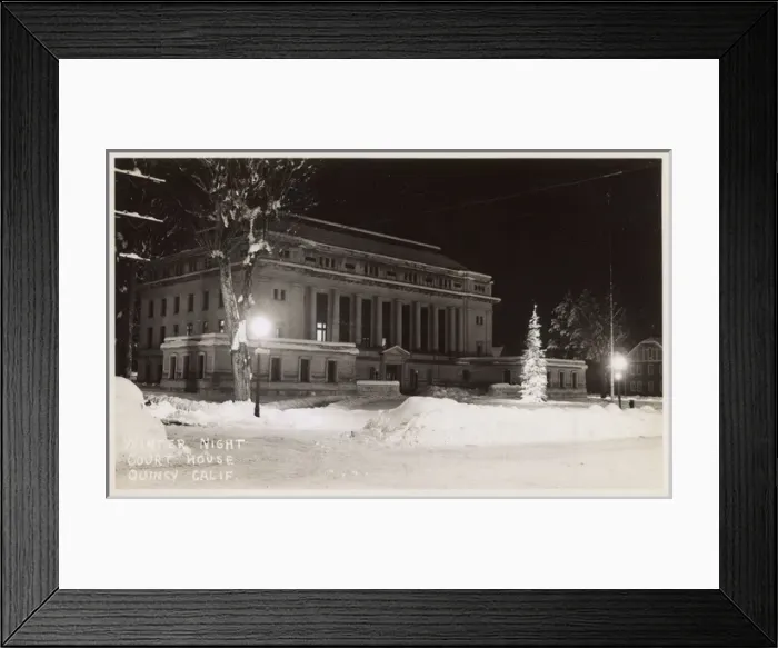 Framed Print : Court House, Quincy, Plumas County, California, USA Framed Print : Court House, Quincy, Plumas County, California, USA
