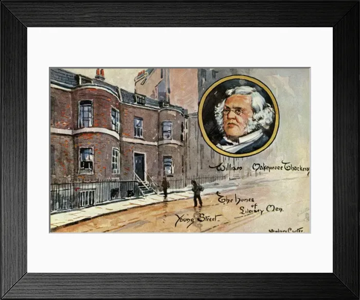 Framed Print : 16 Young Street, London Framed Print : 16 Young Street, London