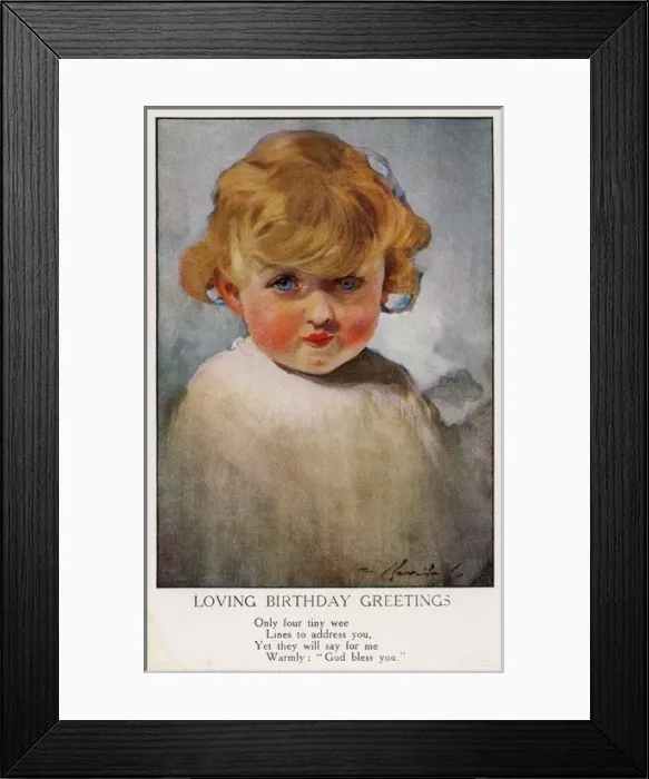 Framed Print : Portrait of a young girl Framed Print : Portrait of a young girl