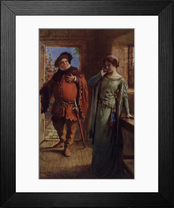 Framed Print : The Merry Wives of Windsor Framed Print : The Merry Wives of Windsor