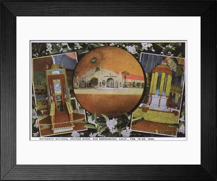 Framed Print : 16th National Orange Show, San Bernardino, California, USA Framed Print : 16th National Orange Show, San Bernardino, California, USA