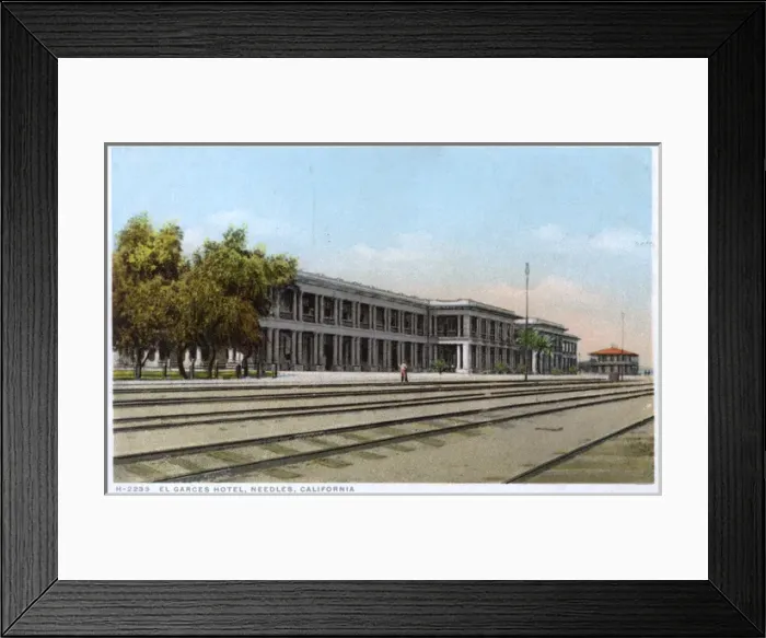 Framed Print : El Garces Hotel, Needles, San Bernardino, California, USA Framed Print : El Garces Hotel, Needles, San Bernardino, California, USA