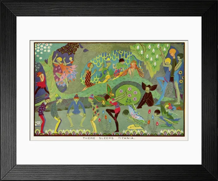 Framed Print : A Midsummer Nights Dream Framed Print : A Midsummer Nights Dream