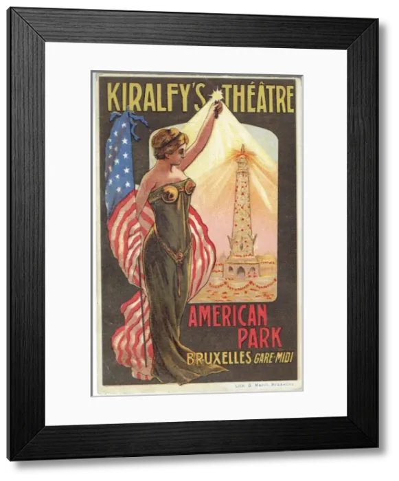 Framed Print : Kiralfys Theatre Framed Print : Kiralfys Theatre