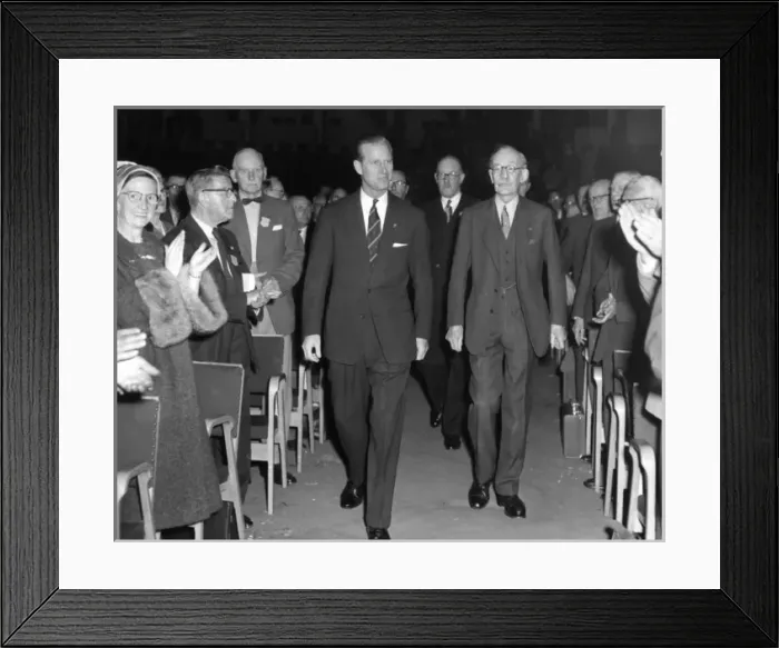 Framed Print : The Duke of Edinburgh at British Legion Conference, 1961 Framed Print : The Duke of Edinburgh at British Legion Conference, 1961