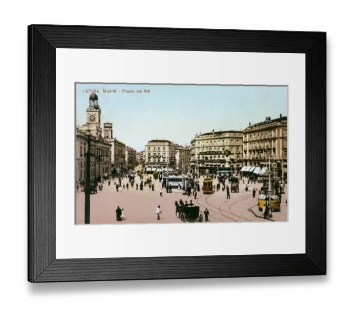 Framed Print : Puerta del Sol, Madrid, Spain Framed Print : Puerta del Sol, Madrid, Spain