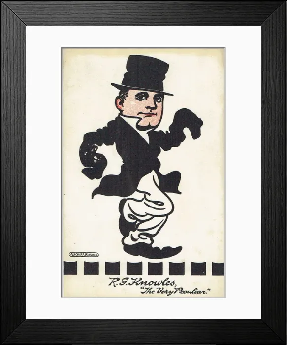 Framed Print : R G Knowles by Stanley Cock Framed Print : R G Knowles by Stanley Cock