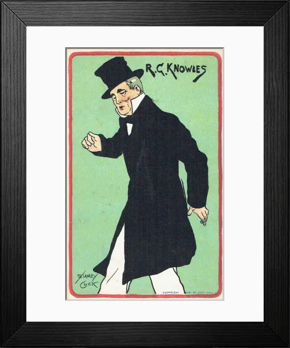 Framed Print : R G Knowles by Stanley Cock Framed Print : R G Knowles by Stanley Cock