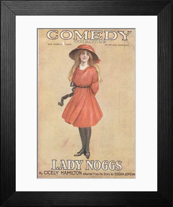 Framed Print : Lady Noggs by Cicely Hamilton Framed Print : Lady Noggs by Cicely Hamilton