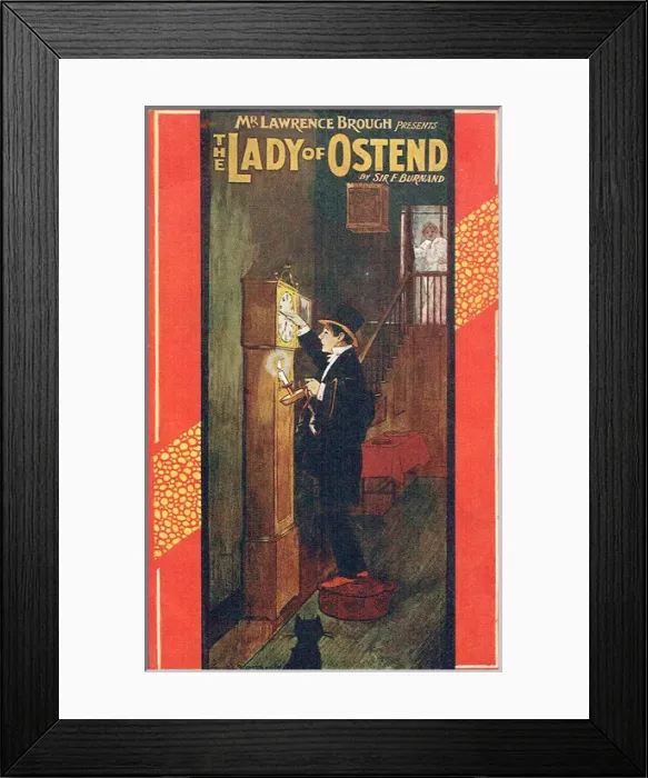 Framed Print : The Lady of Ostend by Francis Burnand Framed Print : The Lady of Ostend by Francis Burnand