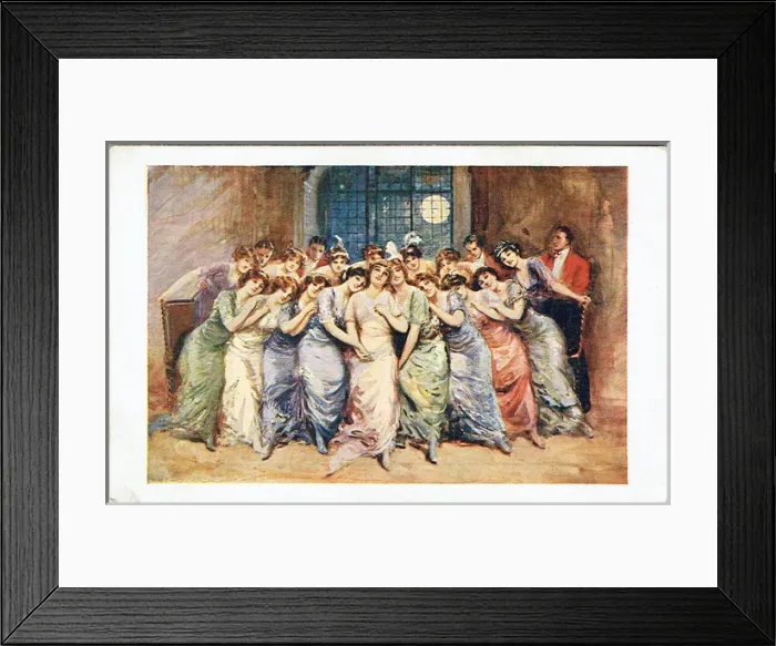Framed Print : The Lady Slavey by George Dance Framed Print : The Lady Slavey by George Dance
