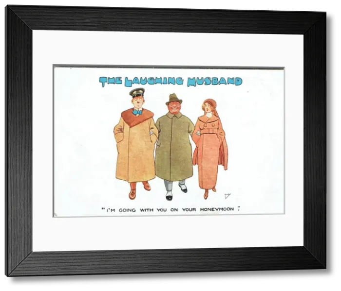 Framed Print : The Laughing Husband by Arthur WImperis Framed Print : The Laughing Husband by Arthur WImperis