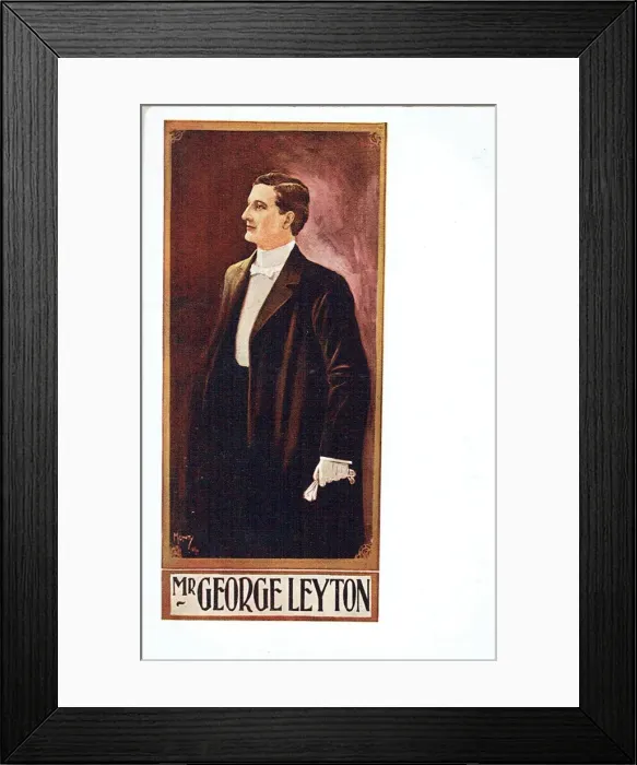 Framed Print : Mr George Leyton