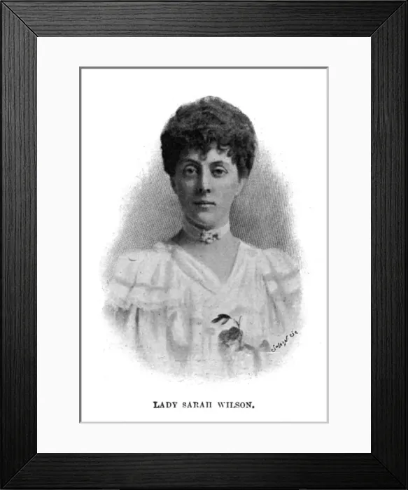 Framed Print : Lady Sarah Wilson Framed Print : Lady Sarah Wilson
