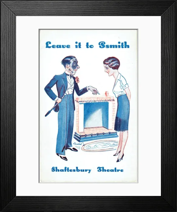 Framed Print : Leave It To Psmith by Ian Hay and P G Wodehouse Framed Print : Leave It To Psmith by Ian Hay and P G Wodehouse
