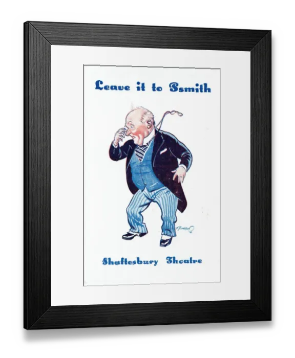 Framed Print : Leave It To Psmith by Ian Hay and P G Wodehouse Framed Print : Leave It To Psmith by Ian Hay and P G Wodehouse