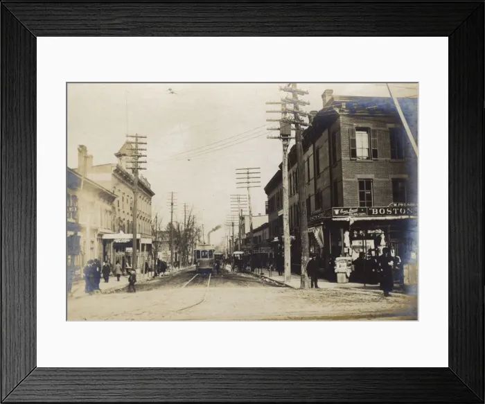 Framed Print : Street view, Passaic, Passaic County, New Jersey, USA Framed Print : Street view, Passaic, Passaic County, New Jersey, USA