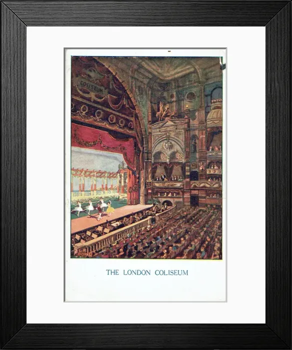 Framed Print : London Coliseum Framed Print : London Coliseum