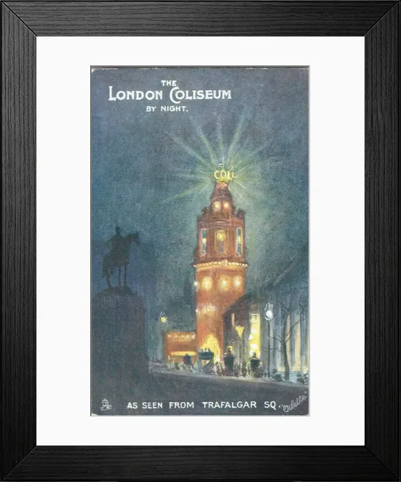 Framed Print : London Coliseum by night Framed Print : London Coliseum by night