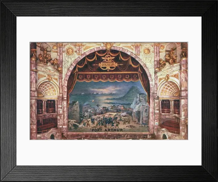 Framed Print : London Coliseum - auditorium Framed Print : London Coliseum - auditorium