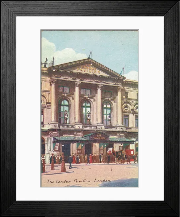 Framed Print : London Pavilion Framed Print : London Pavilion