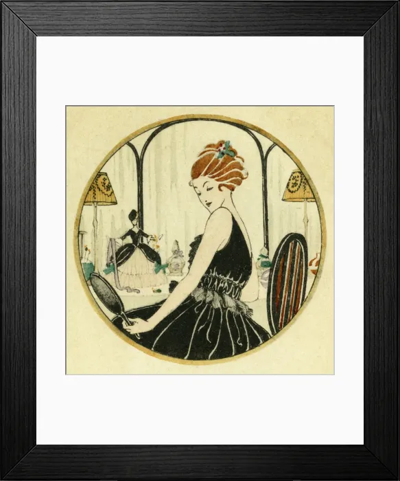 Framed Print : Fashionable lady Framed Print : Fashionable lady