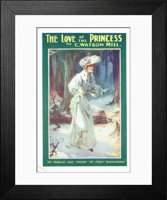 Framed Print : The Love of the Princess by A Watson Mill Framed Print : The Love of the Princess by A Watson Mill