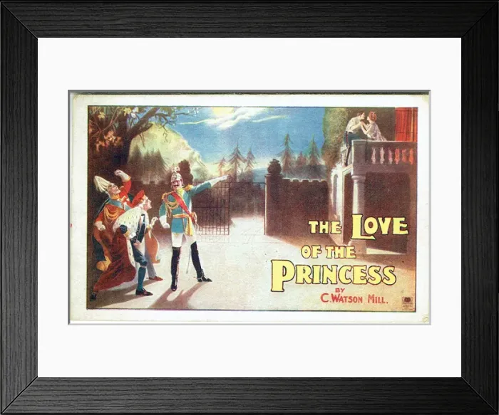 Framed Print : The Love of the Princess by A Watson Mill Framed Print : The Love of the Princess by A Watson Mill