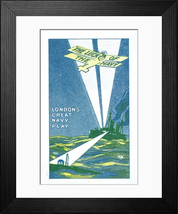 Framed Print : The Luck of the Navy by Clifford Mills Framed Print : The Luck of the Navy by Clifford Mills
