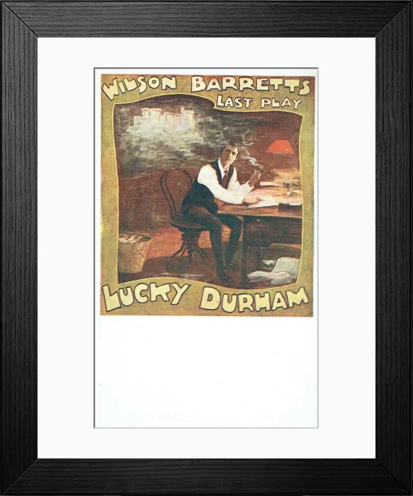 Framed Print : Lucky Durham by Wilson Barrett Framed Print : Lucky Durham by Wilson Barrett