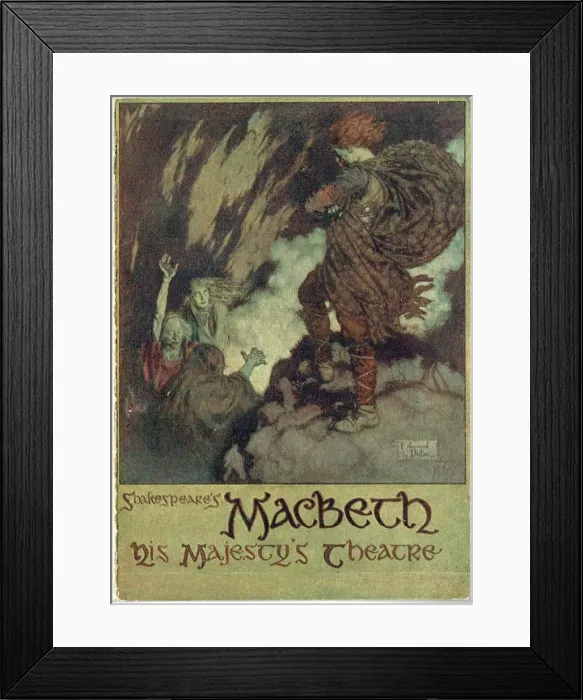 Framed Print : Macbeth by William Shakespeare Framed Print : Macbeth by William Shakespeare