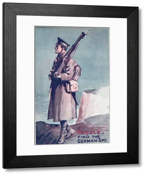 Framed Print : The Man Who Stayed At Home by Lechmere Worrall and J Terry Framed Print : The Man Who Stayed At Home by Lechmere Worrall and J Terry