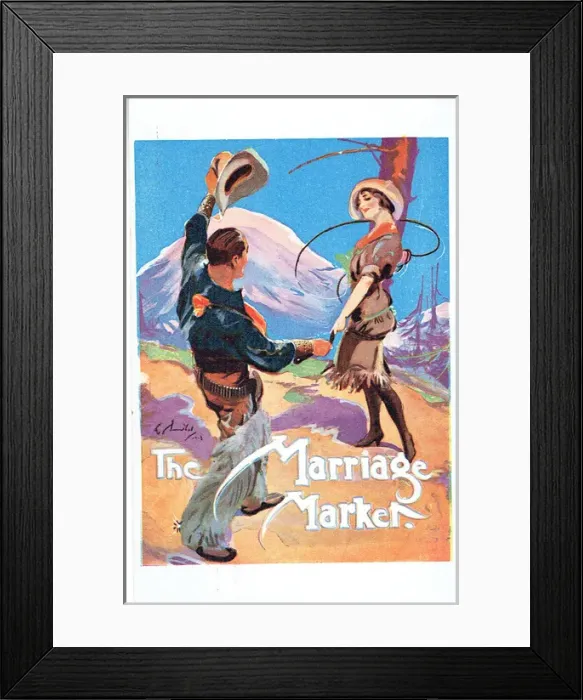 Framed Print : The Marriage Market by Gladys Unger Framed Print : The Marriage Market by Gladys Unger
