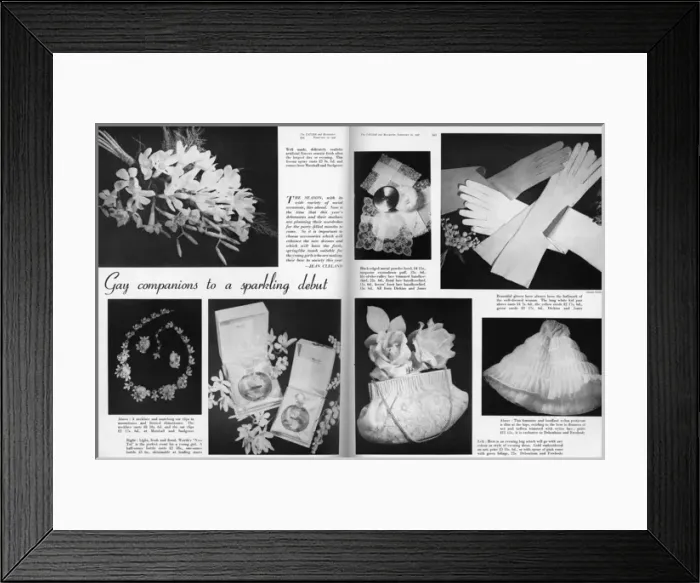 Framed Print : The 1958 Season - Gay companions to sparkling debut Framed Print : The 1958 Season - Gay companions to sparkling debut