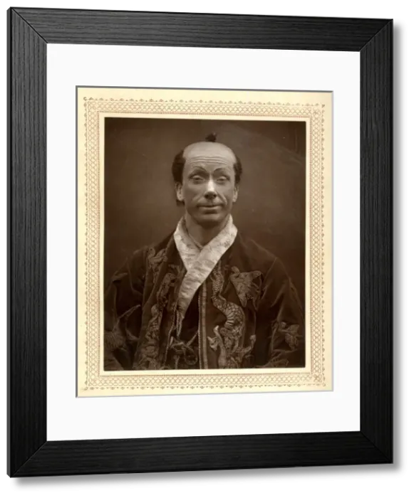 Framed Print : George Grossmith as Gilbert & Sullivans The Mikado Framed Print : George Grossmith as Gilbert & Sullivans The Mikado