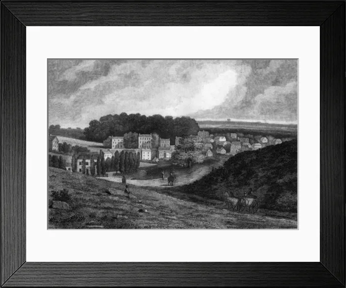 Framed Print : General view of Tunbridge Wells, Kent Framed Print : General view of Tunbridge Wells, Kent