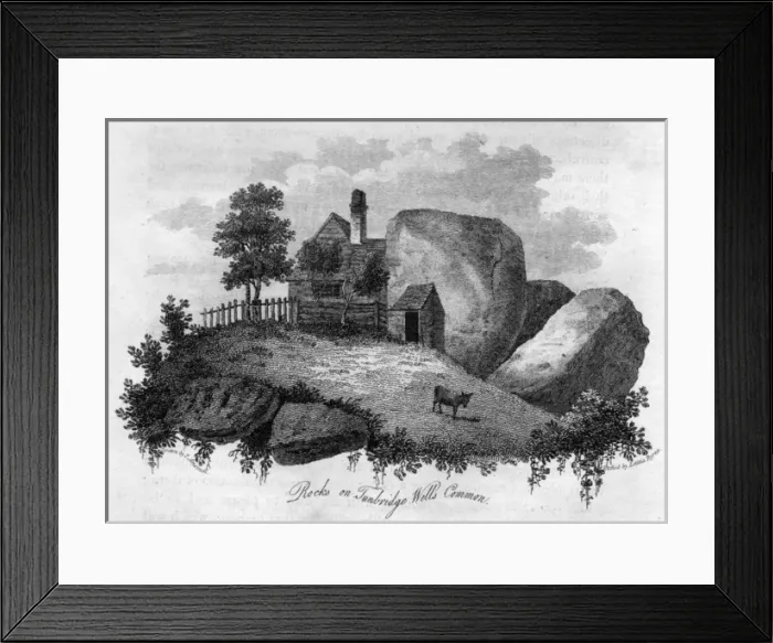 Framed Print : Rocks on the Common, Tunbridge Wells, Kent Framed Print : Rocks on the Common, Tunbridge Wells, Kent